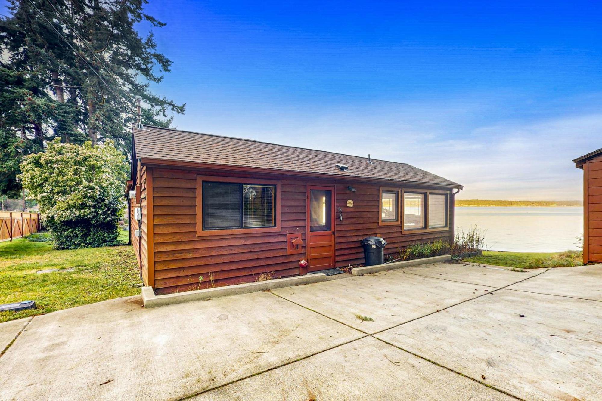 The Cabin At Penn Cove Coveland Luaran gambar