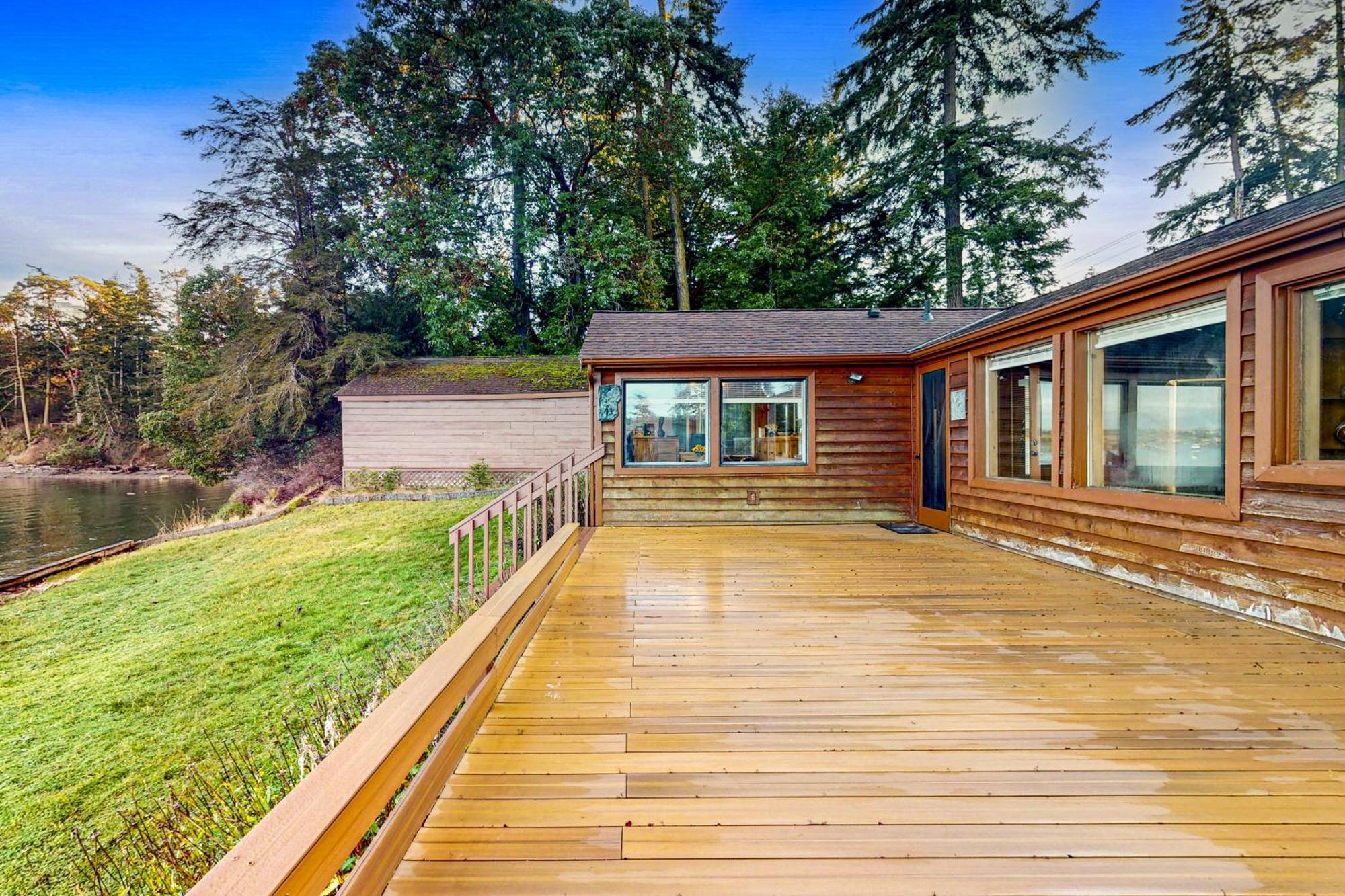 The Cabin At Penn Cove Coveland Luaran gambar